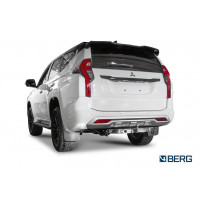 Фаркоп BERG на Mitsubishi Pajero Sport 2021- Арт. F.4016.002 (с нержавеющей накладкой)