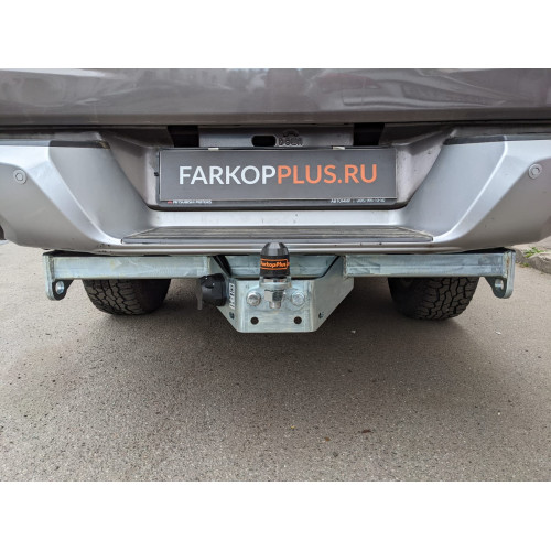 Фаркоп MOTODOR на Mitsubishi L200 2015- Арт.91301 (полностью оцинкованный)
