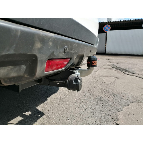 Фаркоп Лидер Плюс на NISSAN X-Trail 2007–2014  Арт. N103-FC (T31)(Сварной шар, меньше тяговая нагрузка, черного цвета)