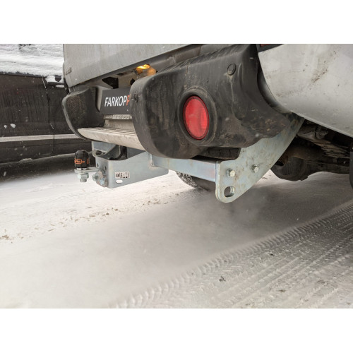 Фаркоп MOTODOR на Mitsubishi L200 2006-2015 Арт.91301 (полностью оцинкованный)