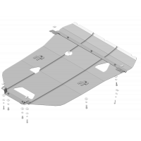 Защита Картера двигателя, КПП MOTODOR для Audi A8 2009-2017 (D4), Сталь 2 мм - Арт. 147