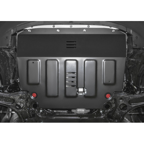 Защита Картера двигателя, КПП АвтоБроня для FAW Besturn X40 2019-2022 I, Сталь 45778 мм - Арт. 111.08010.1