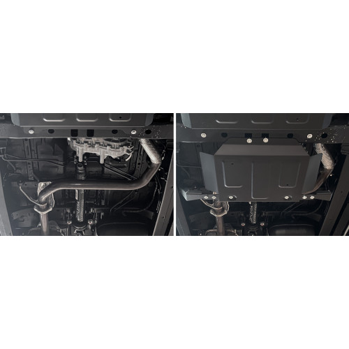 Защита Раздаточной коробки АвтоБроня для JAC T9 2024- I, Сталь 45778 мм - Арт. 111.09219.1