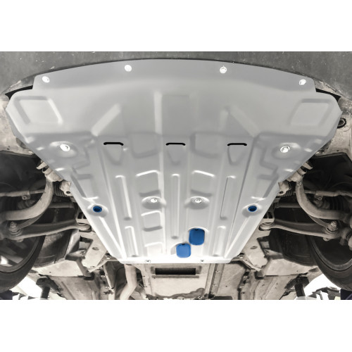 Защита Картера двигателя Rival для BMW X6 2014-2020 (F16), Алюминий 3 мм - Арт. 333.0523.1