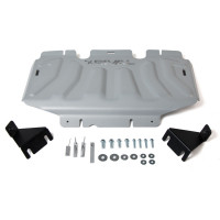 Защита Радиатора Rival для Nissan Navara (Frontier) 2004-2010 Navara (Frontier) III D40, Алюминий 3 мм - Арт. 333.4164.2