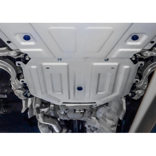 Защита КПП Rival для Volkswagen Touareg 2018-, Алюминий 3 мм - Арт. 333.5871.1