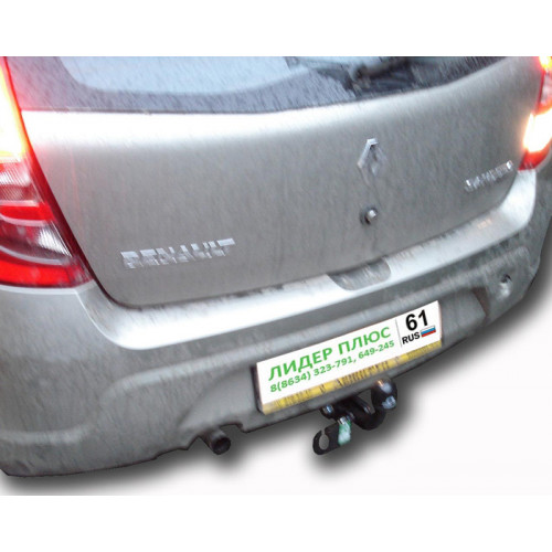 Фаркоп Лидер Плюс на RENAULT Sandero 2009–2014  Арт. R107-A 