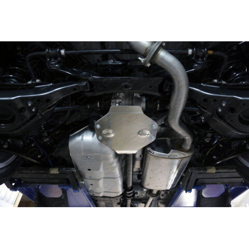 Защита Дифференциала ТСС для Lexus RX200t/RX300/RX350/RX450h 2015- (AL20), Алюминий 4 мм - Арт. ZKTCC00174
